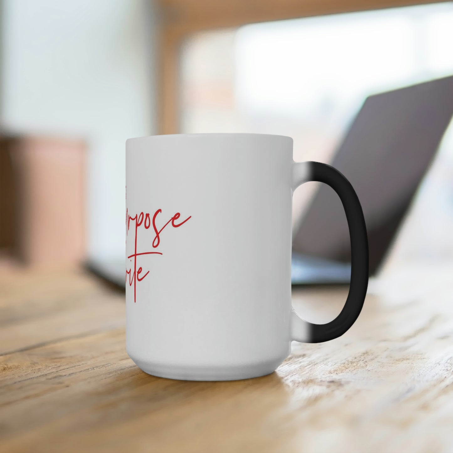 Color Changing Mug - Made for a Purpose Born to Write