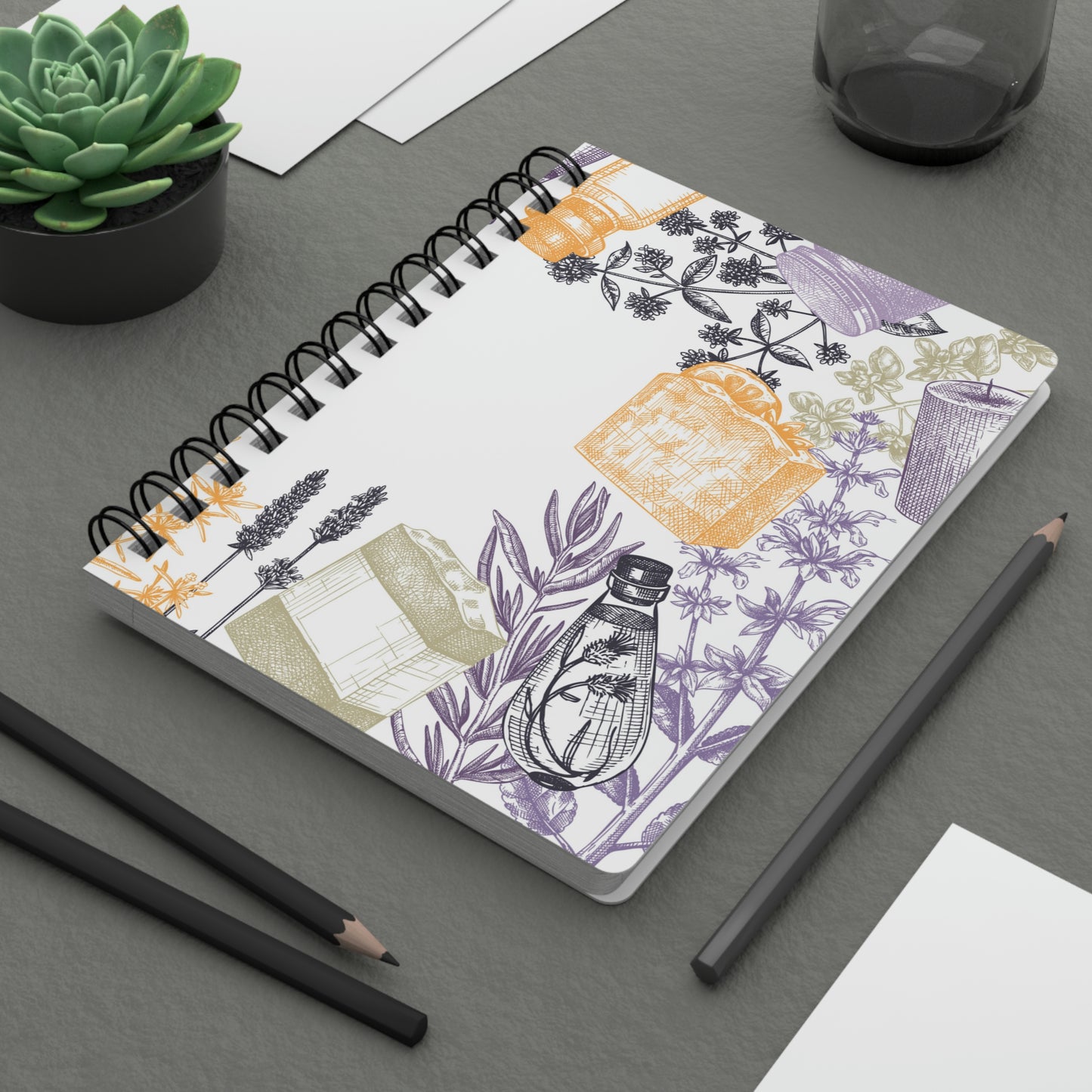 Spiral Bound Journal French Provence