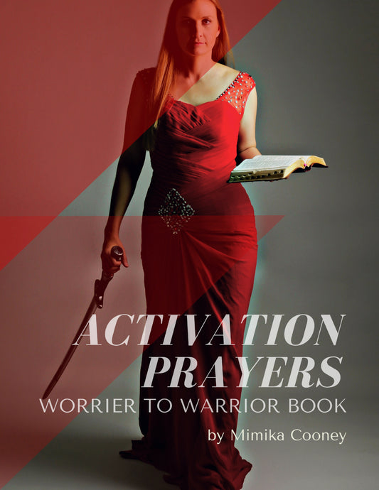 Activation Prayer Guide Worrier to Warrior Book  (Printable 16 page Guide)