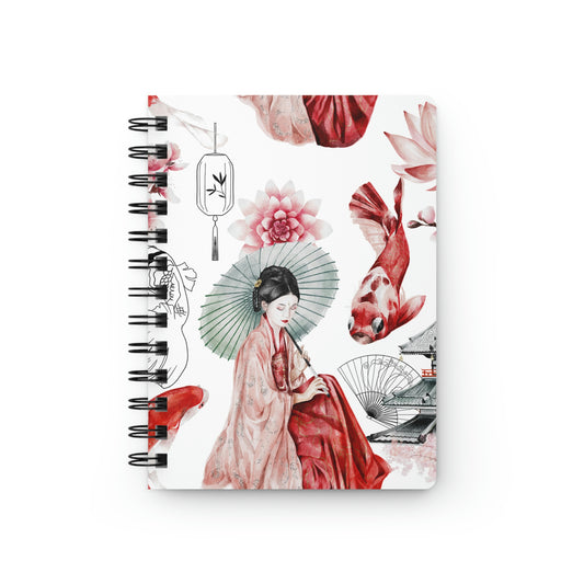 Spiral Bound Journal Japanese Fair Lady