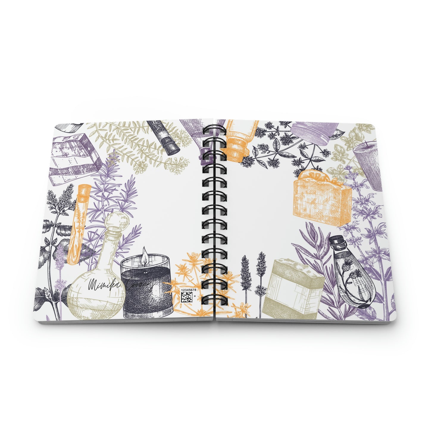 Spiral Bound Journal French Provence