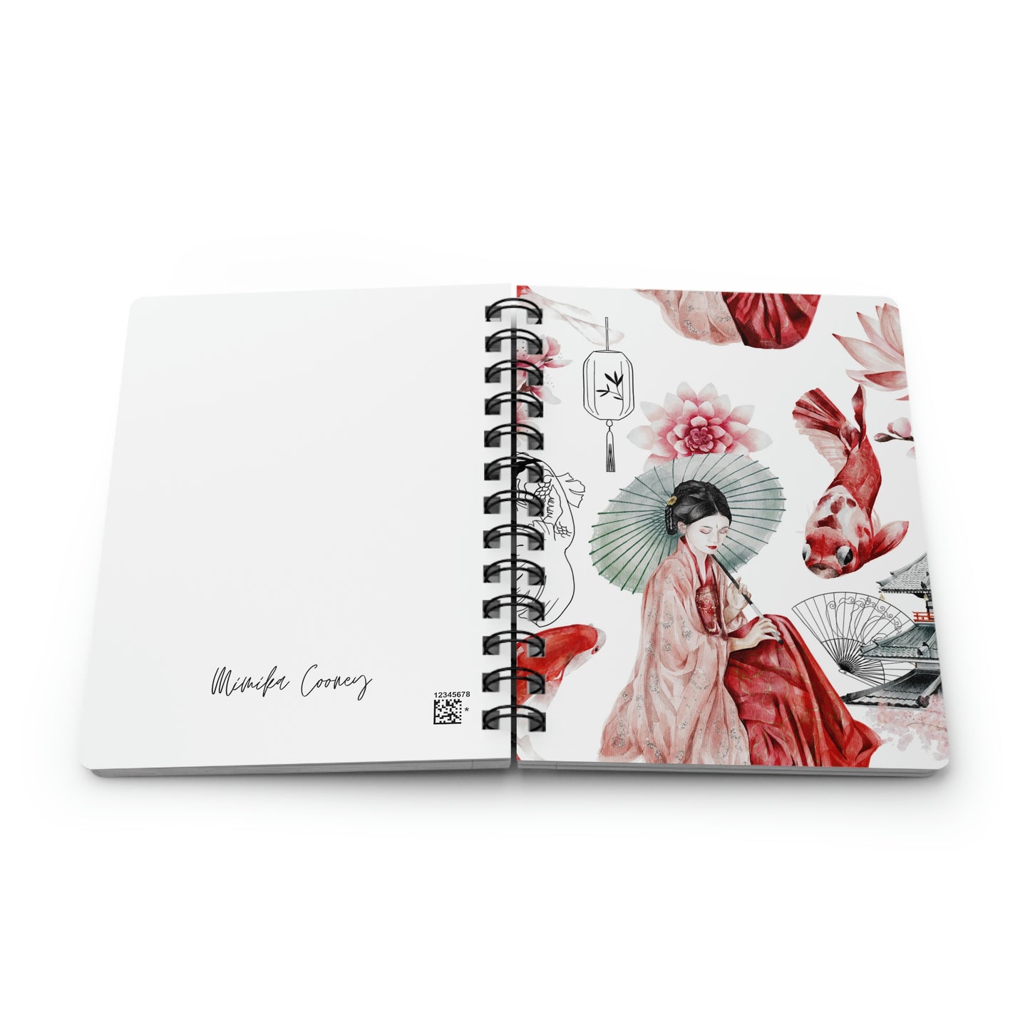 Spiral Bound Journal Japanese Fair Lady