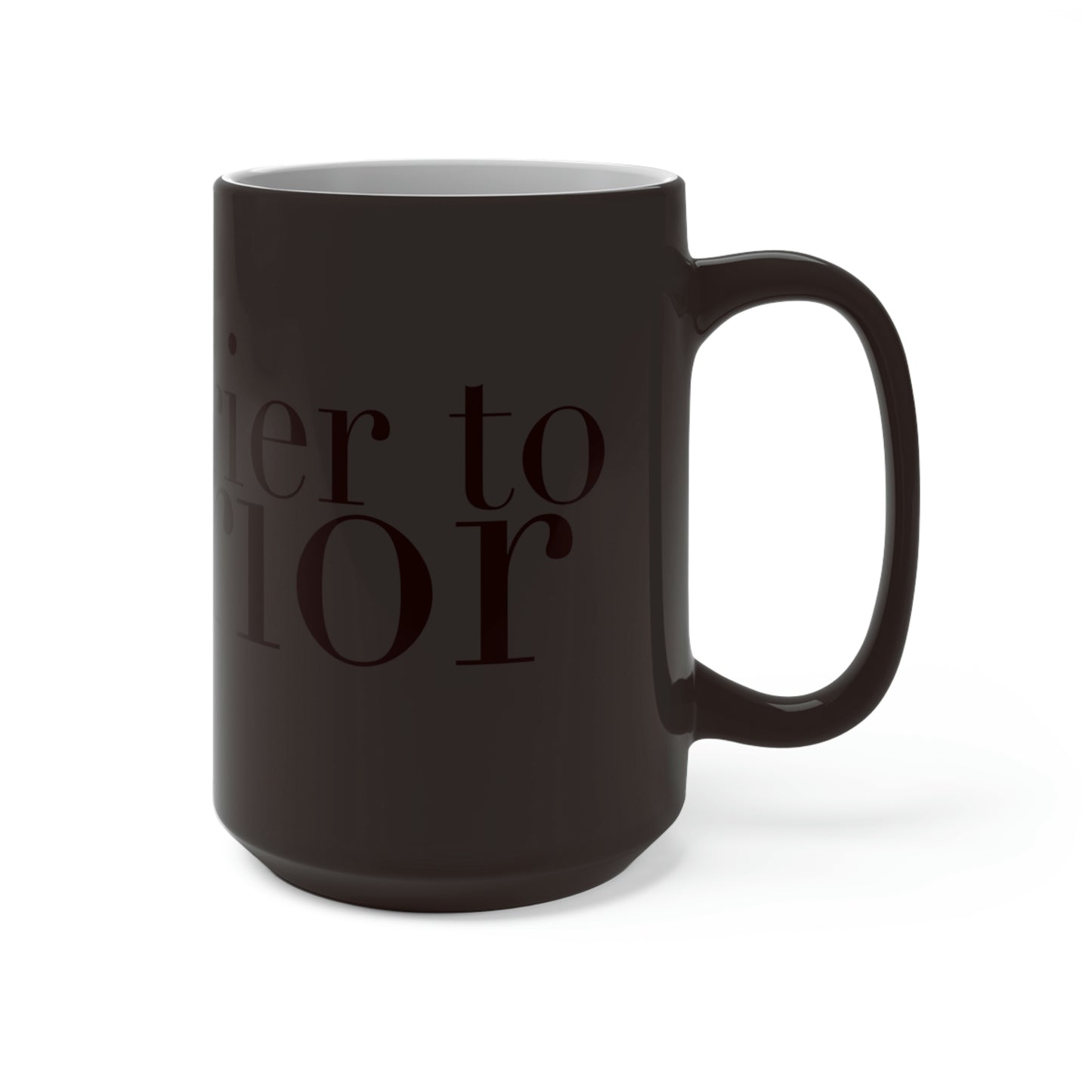 Color Changing Mug - Worrier to Warrior