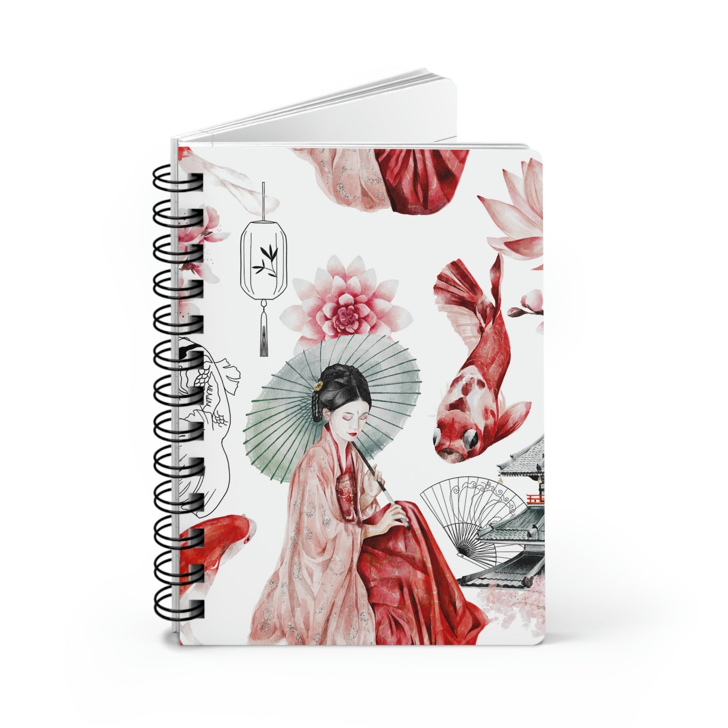 Spiral Bound Journal Japanese Fair Lady