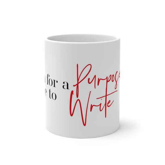 Color Changing Mug - Made for a Purpose Born to Write