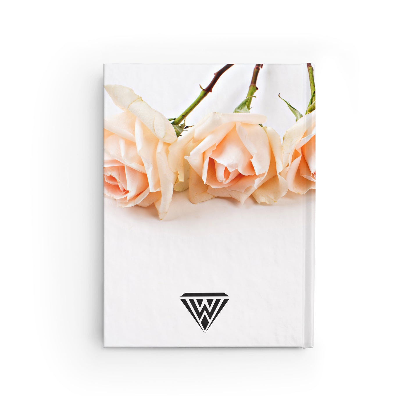 Journal - Ruled Line (Cream Roses)