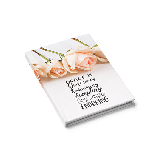 Journal - Ruled Line (Cream Roses)