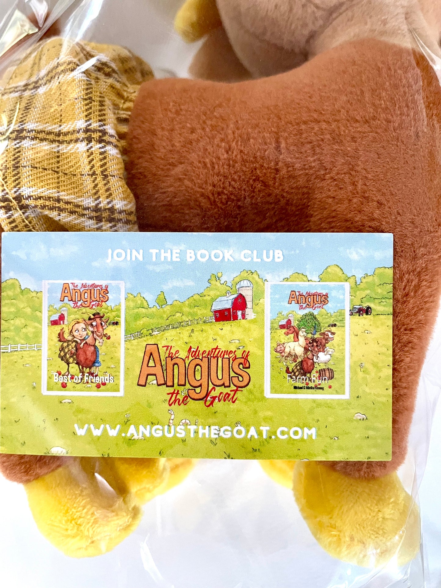 Angus The Goat Plush Toy