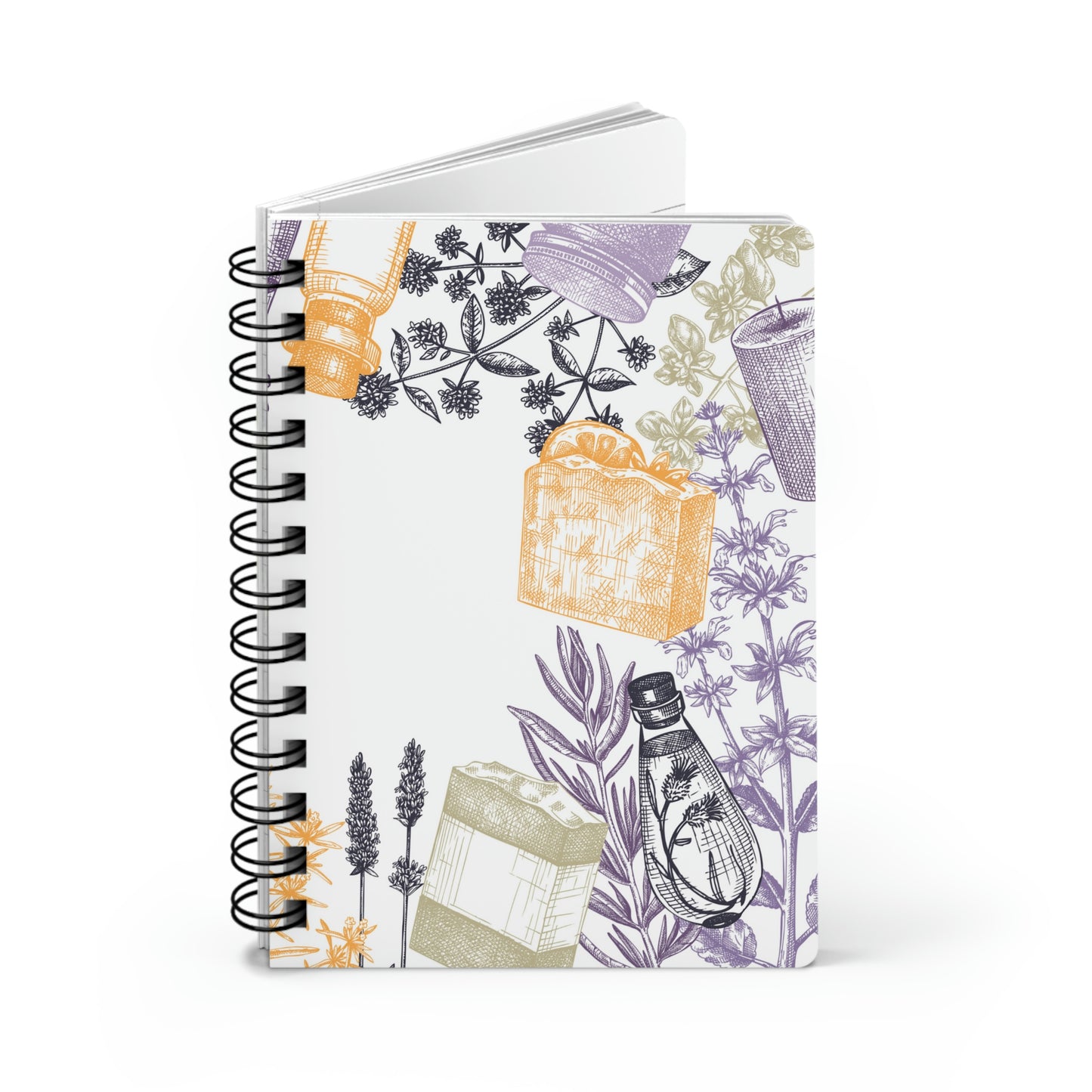 Spiral Bound Journal French Provence