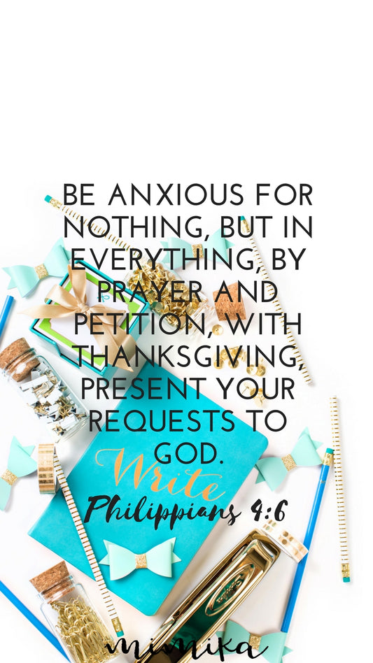 Screensaver Philippians 4:6