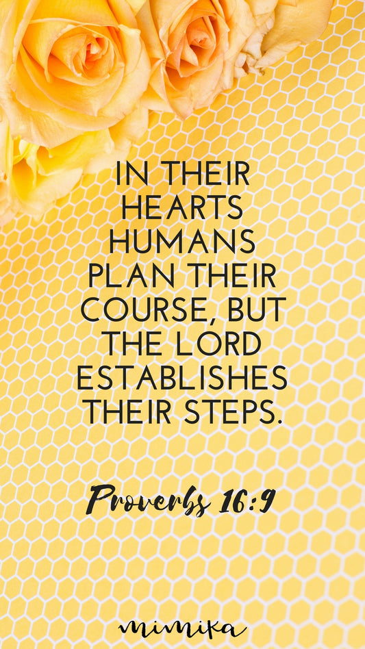 Screensaver Proverbs 16:9